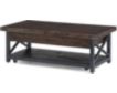 Flexsteel Carpenter Rustic Brown Lift-Top Coffee Table small image number 1