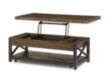 Flexsteel Carpenter Rustic Brown Lift-Top Coffee Table small image number 4