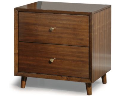 Flexsteel Ludwig Walnut Nightstand