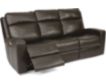Flexsteel Cody Brown Leather Power Recline Sofa small image number 3