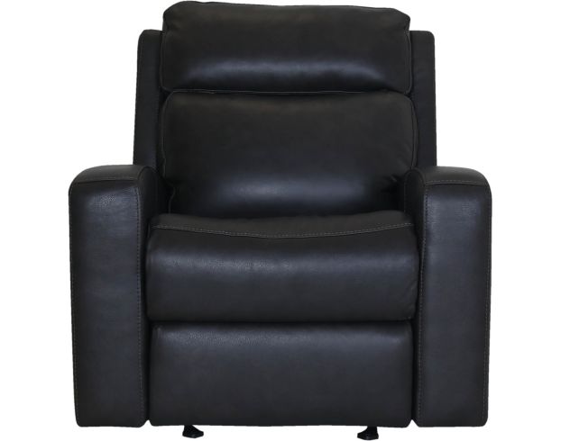 Flexsteel Cody Brown Leather Power Glider Recliner large image number 1