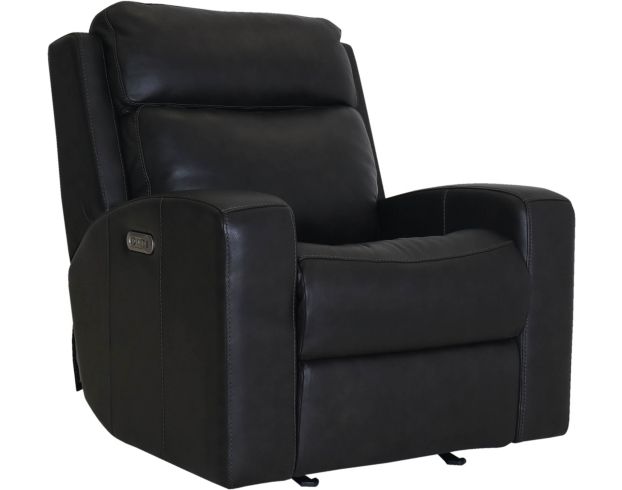 Flexsteel Cody Brown Leather Power Glider Recliner large image number 2