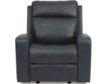 Flexsteel Cody Blue Leather Power Glider Recliner small image number 1