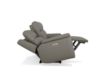 Flexsteel Sawyer Gray Leather Power Reclining Sofa small image number 3