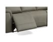 Flexsteel Sawyer Gray Leather Power Reclining Sofa small image number 5