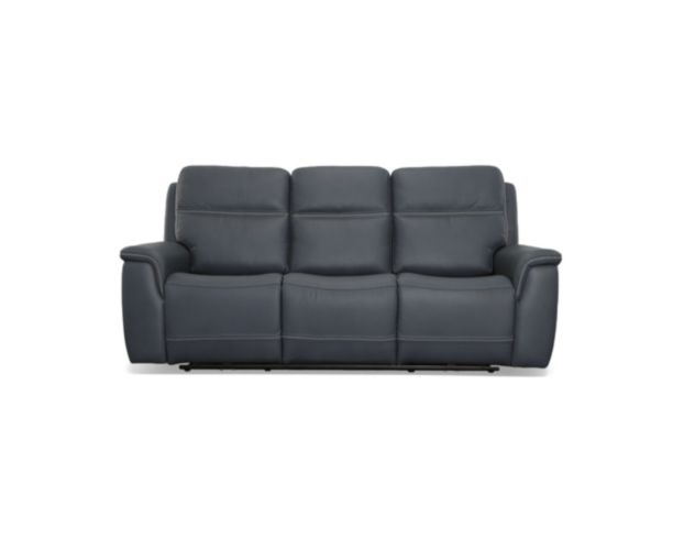 Flexsteel Sawyer Marine Leather Power Reclining Sofa large image number 1