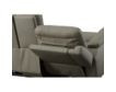 Flexsteel Sawyer Gray Leather Power Reclining Loveseat with Console small image number 5