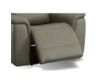 Flexsteel Sawyer Gray Leather Power Recliner small image number 8