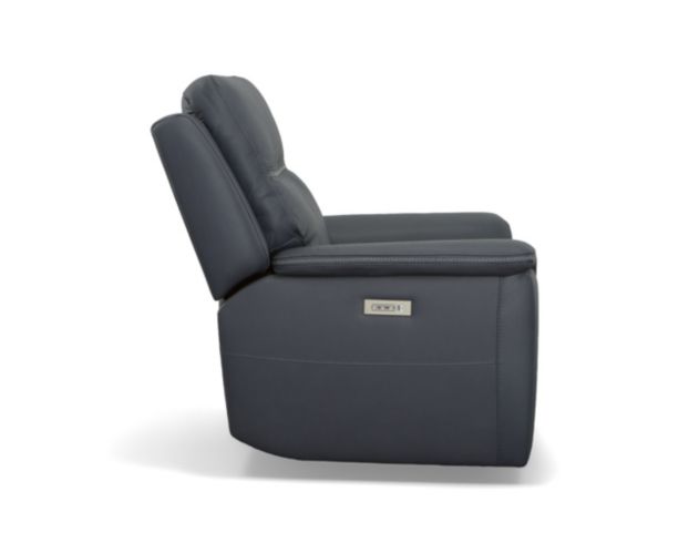 Flexsteel Sawyer Marine Leather Power Recliner large image number 6