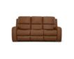 Flexsteel Linden Caramel Leather Power Reclining Sofa small image number 1