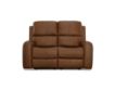 Flexsteel Linden Caramel Leather Power Reclining Loveseat small image number 1