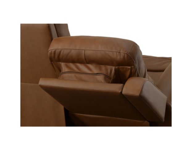 Flexsteel Linden Caramel Leather Power Reclining Loveseat large image number 6