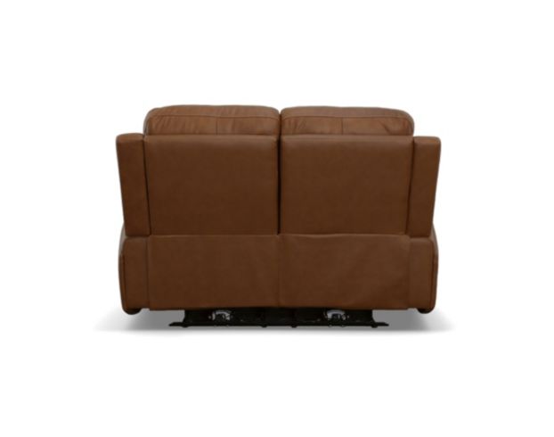 Flexsteel Linden Caramel Leather Power Reclining Loveseat large image number 9