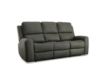 Flexsteel Linden Charcoal Leather Power Reclining Sofa small image number 2