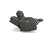 Flexsteel Linden Charcoal Leather Power Reclining Sofa small image number 4