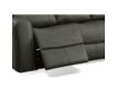 Flexsteel Linden Charcoal Leather Power Reclining Sofa small image number 8