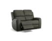 Flexsteel Linden Charcoal Leather Power Reclining Loveseat small image number 3