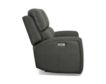 Flexsteel Linden Charcoal Leather Power Reclining Loveseat small image number 8