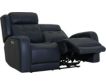 Flexsteel Grant Blue Leather Power Loveseat small image number 3