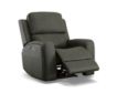 Flexsteel Linden Charcoal Leather Power Recliner small image number 3