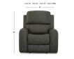 Flexsteel Linden Charcoal Leather Power Recliner small image number 10