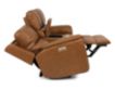 Flexsteel Henry Tan Leather Power Recline Console Loveseat small image number 3