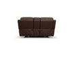 Flexsteel Industries Inc Henry Burnt Umber Leather Power Reclining Loveseat with Console small image number 9