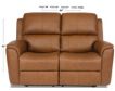 Flexsteel Henry Tan Leather Power Recline Loveseat small image number 4