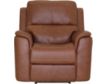 Flexsteel Henry Tan Leather Power Recliner small image number 1