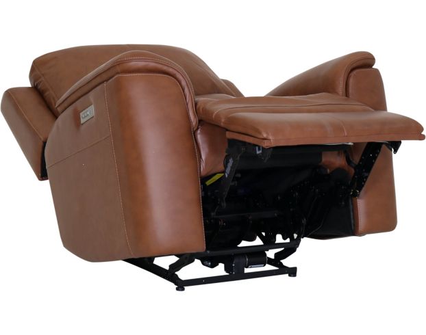 Flexsteel Henry Caramel Leather Power Recliner large image number 3