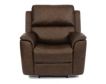 Flexsteel Henry Brown Leather Power Recliner small image number 1