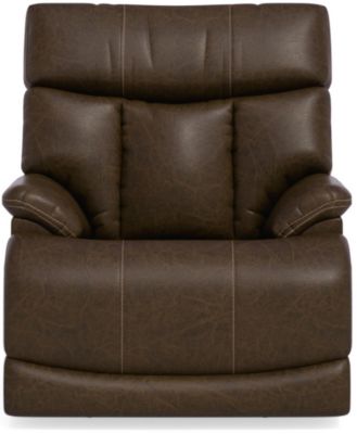 Flexsteel Clive Brown Power Lift Recliner Homemakers