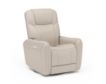 Flexsteel Degree Dove 100% Leather Power Swivel Recliner small image number 2