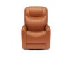 Flexsteel Degree Saddle 100% Leather Power Swivel Recliner small image number 1