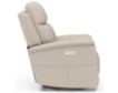 Flexsteel View Dove 100% Leather Power Swivel Recliner small image number 3