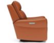 Flexsteel Spin Saddle Leather Power Swivel Recliner small image number 3