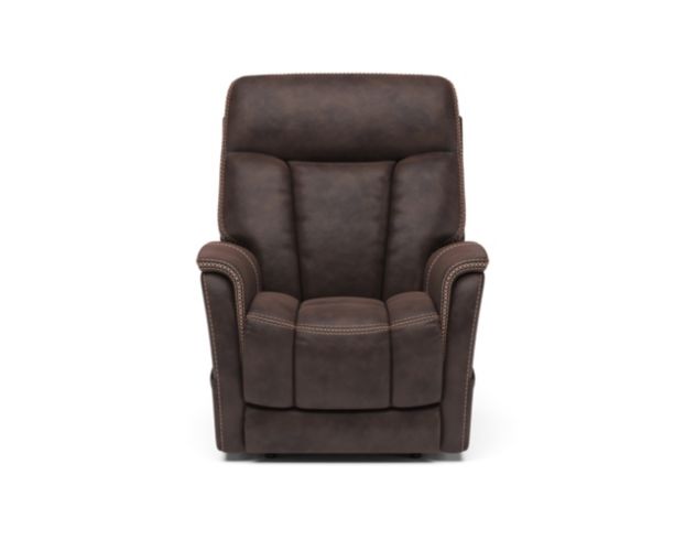 Flexsteel Atlas Brown Power Lift Recliner large image number 1