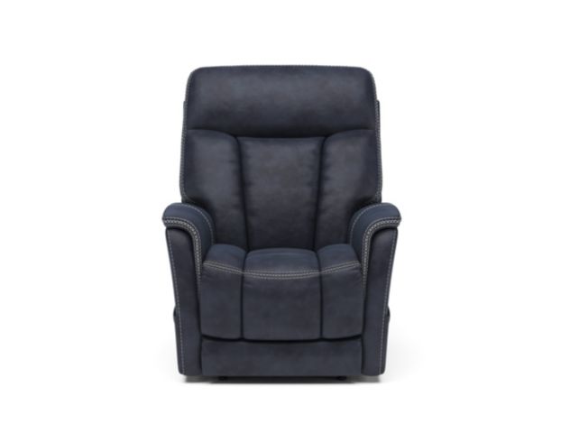 Flexsteel Atlas Grey Power Lift Recliner large image number 1