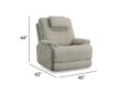 Flexsteel Zecliner Model 1 Dove Power Lift Recliner small image number 13