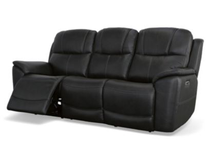 Flexsteel Crew Raven Power Reclining Sofa