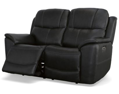 Flexsteel Crew Raven Power Reclining Loveseat