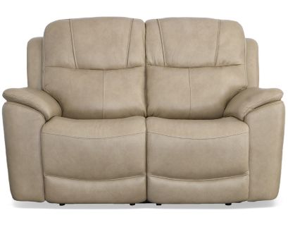 Flexsteel Crew Pebble Power Reclining Loveseat