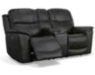 Flexsteel Crew Raven Power Reclining Loveseat with Console small image number 2