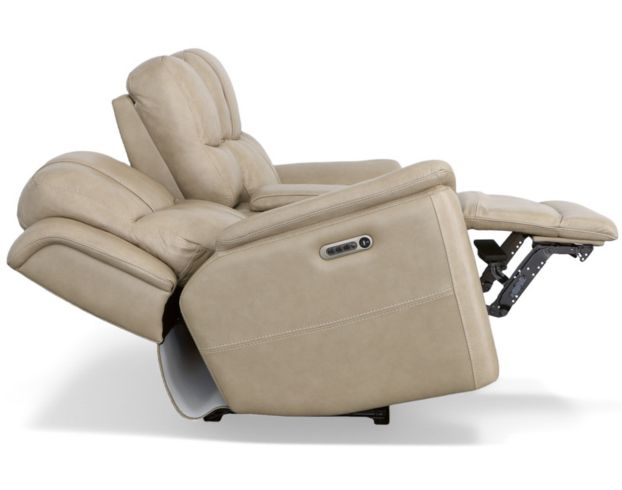 Flexsteel Crew Pebble Power Reclining Loveseat with Console large image number 3