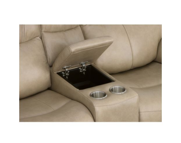 Flexsteel Crew Pebble Power Reclining Loveseat with Console large image number 7