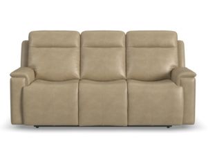 Flexsteel Odell Stone Leather Power Reclining Sofa