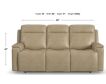 Flexsteel Odell Stone Leather Power Reclining Sofa small image number 7