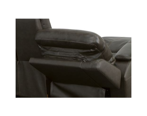 Flexsteel Odell Gray Power Reclining Loveseat with Console large image number 7
