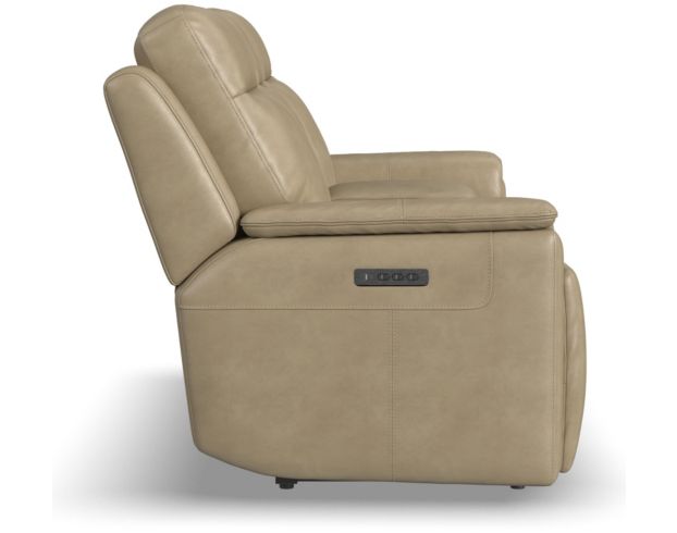 Flexsteel Odell Stone Power Reclining Loveseat with Console large image number 5