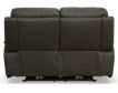 Flexsteel Odell Gray Leather Power Reclining Loveseat small image number 5